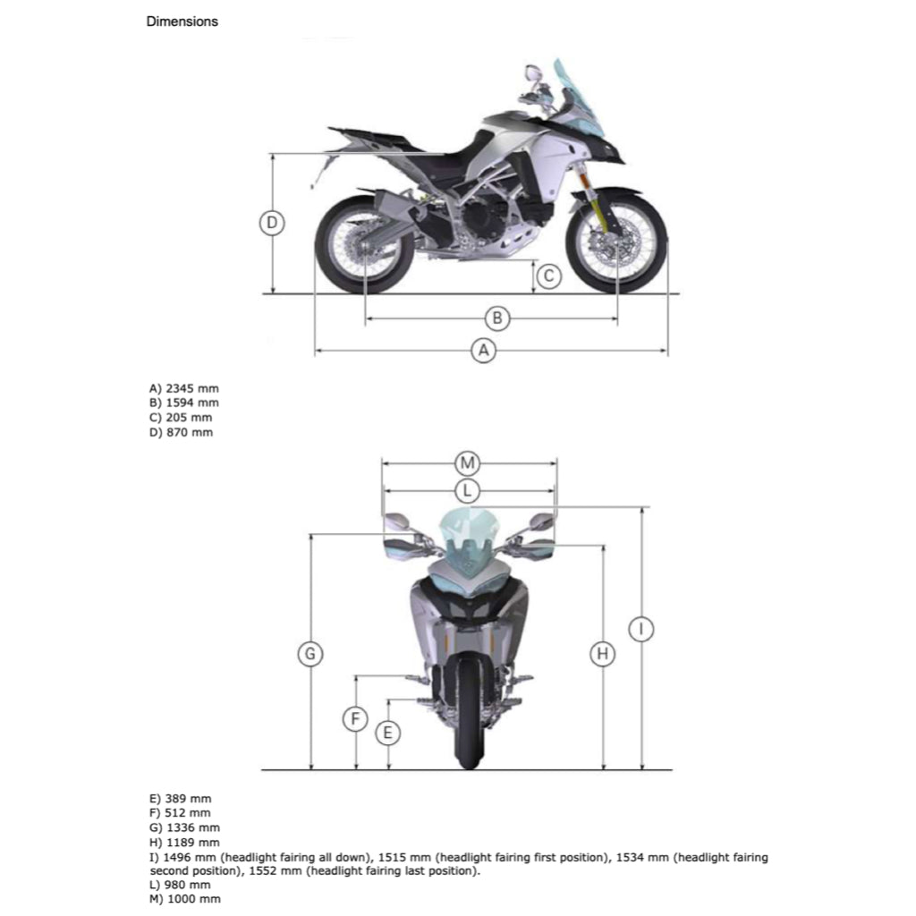 Ducati MULTISTRADA 1200 ENDURO E4 2016-2019 Full Manual Set – Repair & Maintenance Manual and Spare Parts Catalog and User Handbook - page 2