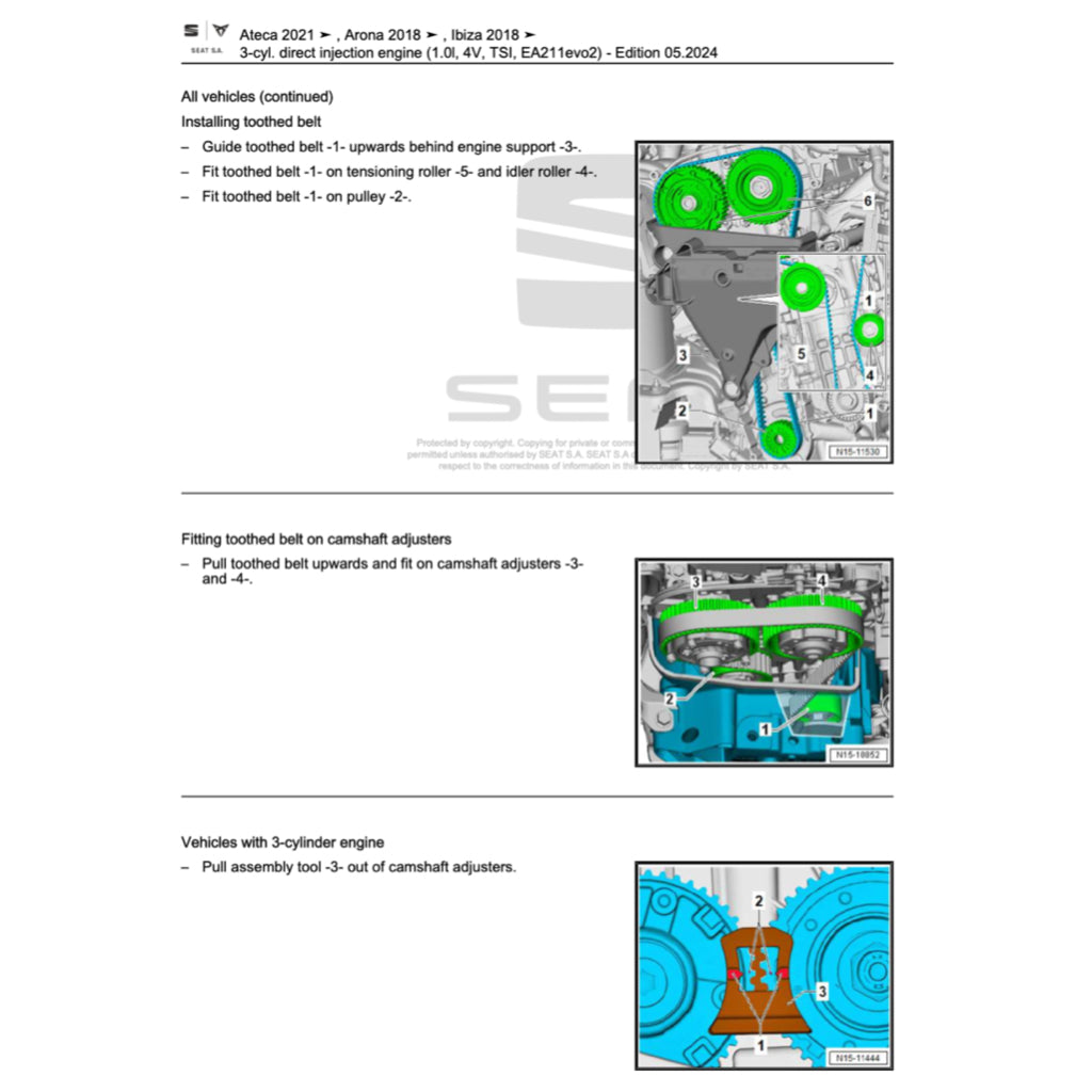 SEAT LEON 5F 2012-2020 Full Manual Set – Repair & Maintenance Manual - page 5