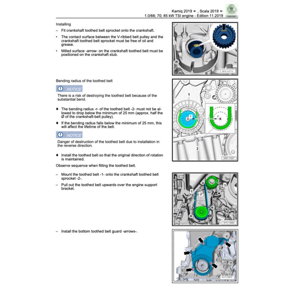 Skoda KAMIQ NW5 2019+ Full Manual Set – Repair & Maintenance Manual - page 10
