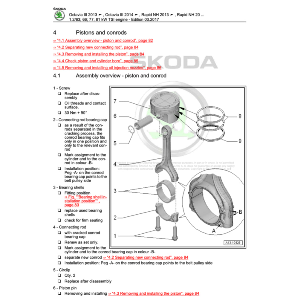 Skoda YETI 5L 2009-2017 Full Manual Set – Repair & Maintenance Manual - page 2