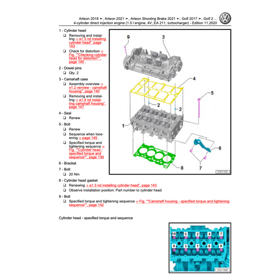 VW T-CROSS C11 2019+ Full Manual Set – Repair & Maintenance Manual - page 4
