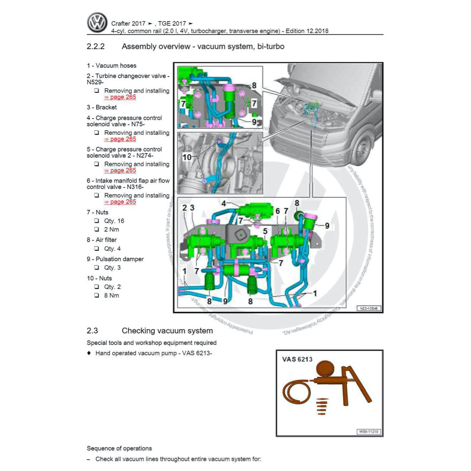 VW CRAFTER SY/SZ 2017+ Full Manual Set – Repair & Maintenance Manual - page 3