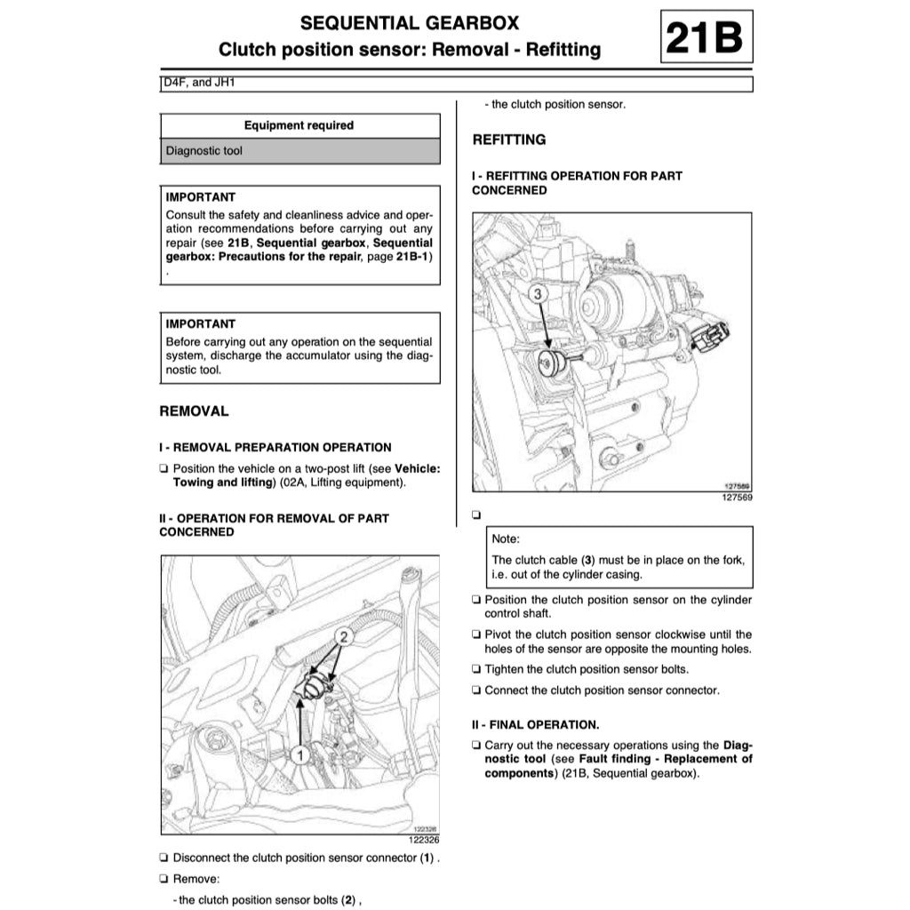 Renault TWINGO 2 2007-2014 Full Manual Set – Repair & Maintenance Manual - page 6