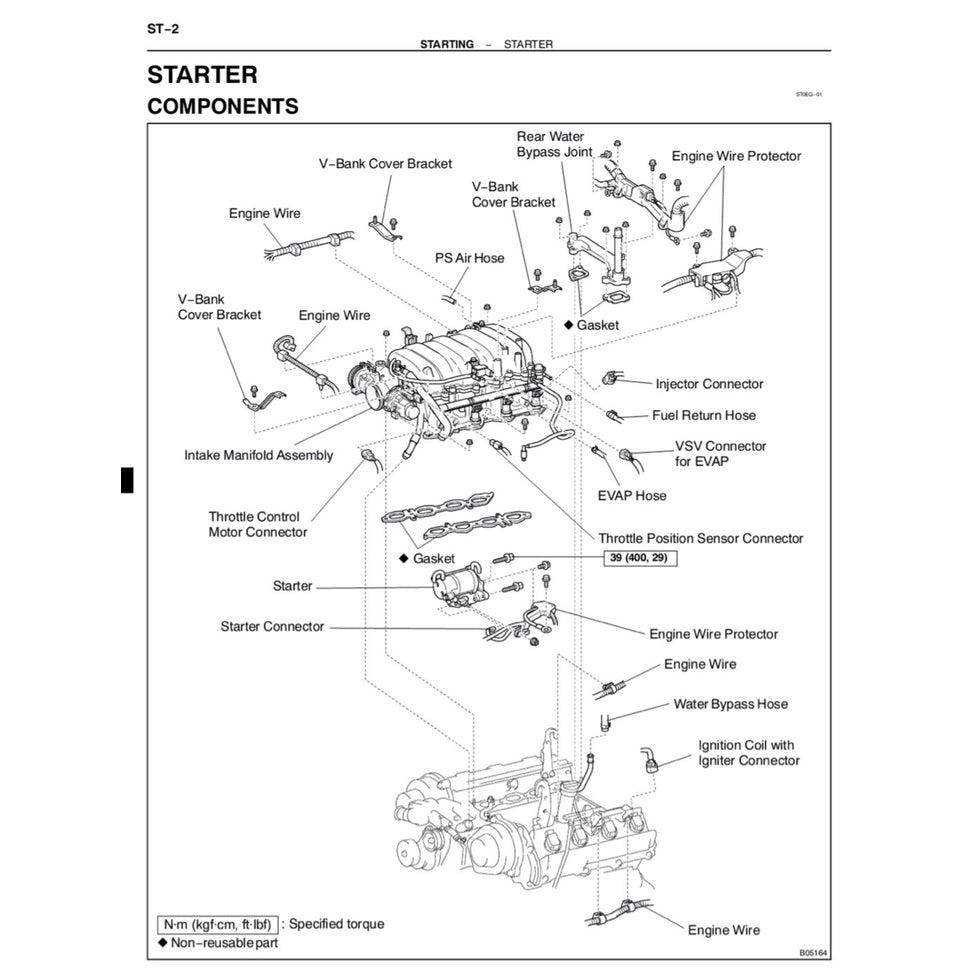 Toyota Engine 2UZ-FE 4.7L Full Manual Set – Service Repair Workshop Manual - page 4