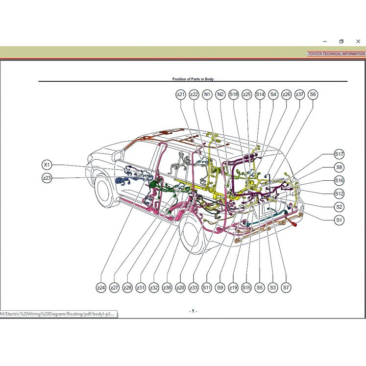 Toyota LAND CRUISER J200 2008-2021 Full Manual Set – Repair & Maintenance Manual - page 8
