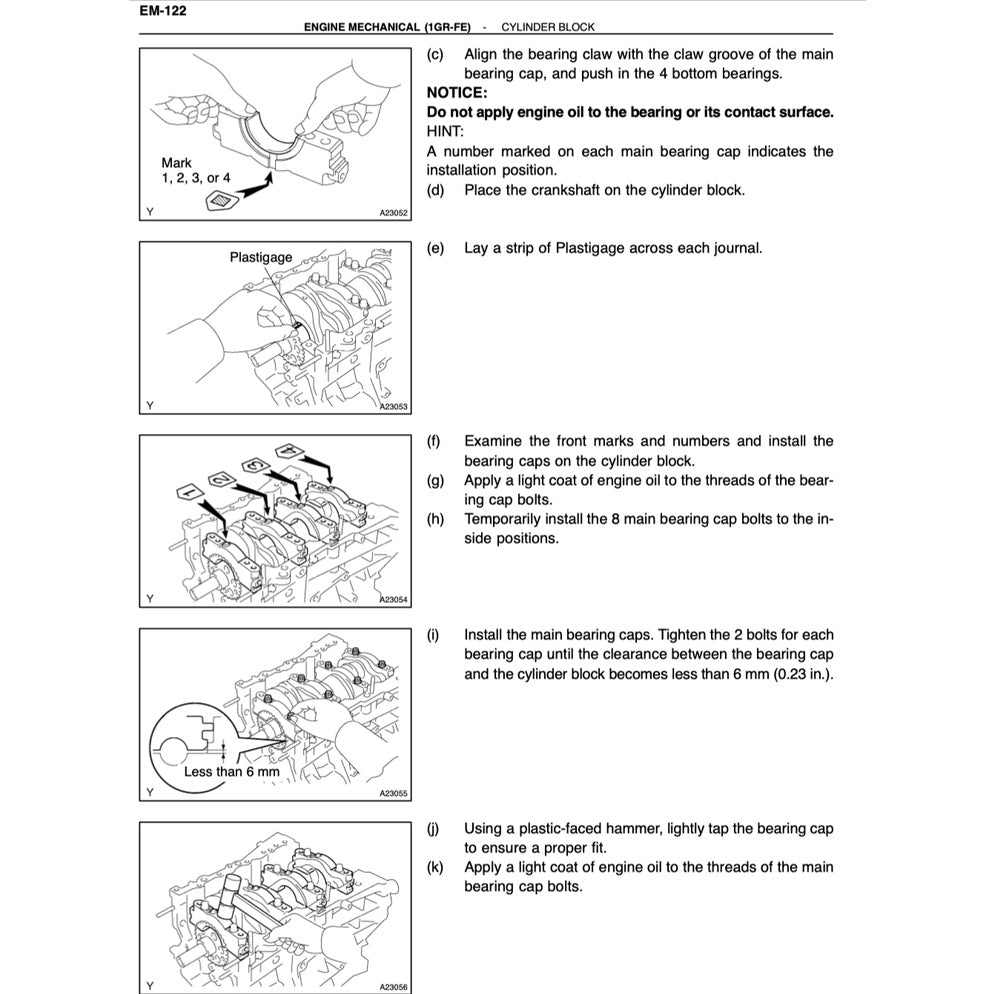 Toyota Engine 1GR-FE VVT-I Full Manual Set – Service Repair Workshop Manual - page 3