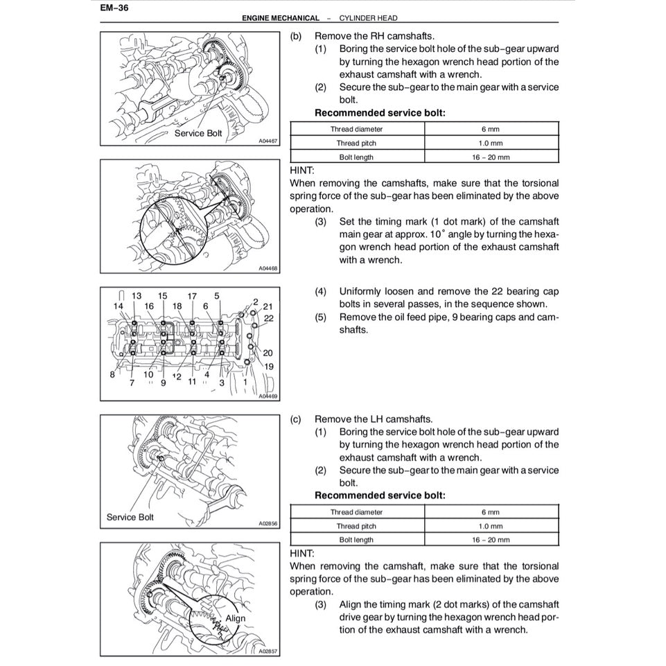 Toyota Engine 2UZ-FE 4.7L Full Manual Set – Service Repair Workshop Manual - page 2