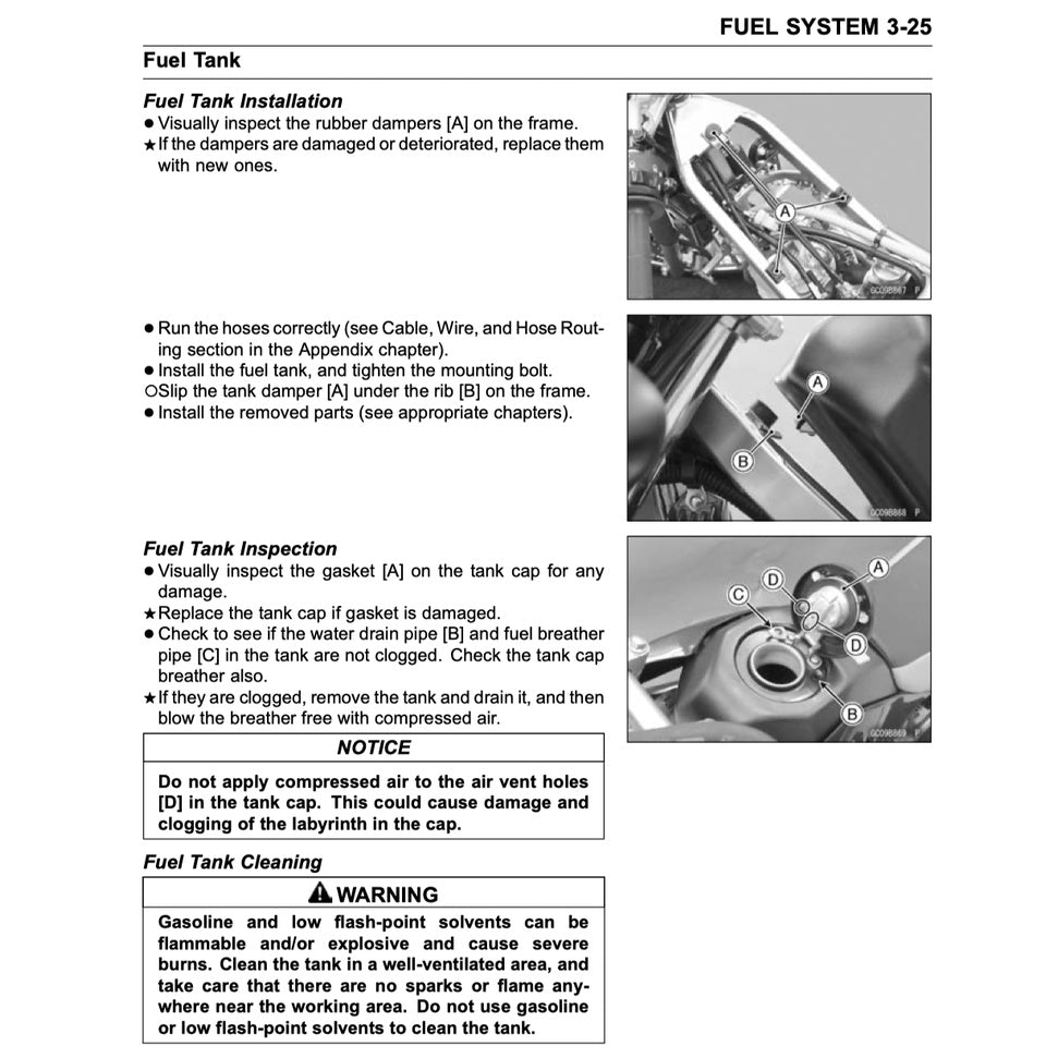 Kawasaki KLX150L 2014-2018 Full Manual Set – Repair & Maintenance Manual andSpare Parts Catalog and User Handbook - page 4
