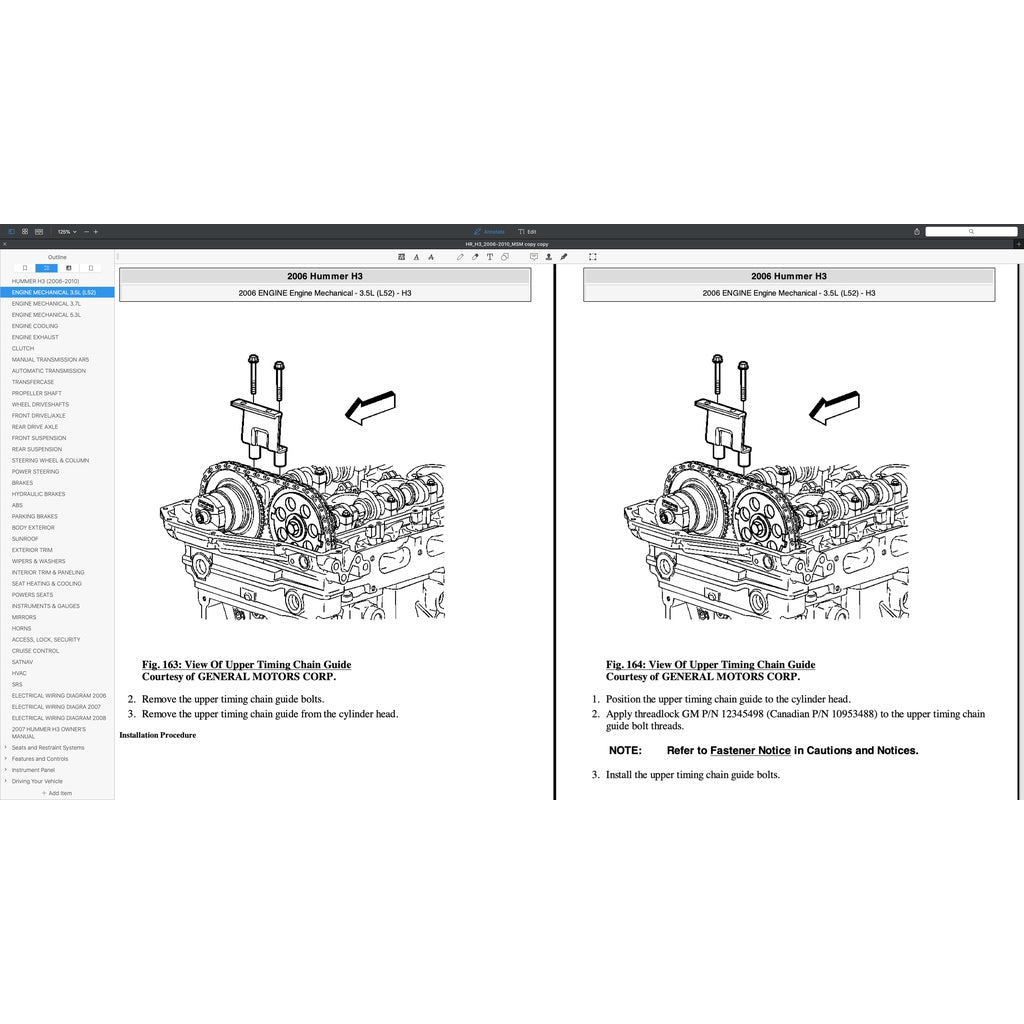 Hummer H3 2006-2010 Full Manual Set – Repair & Maintenance Manual - page 3