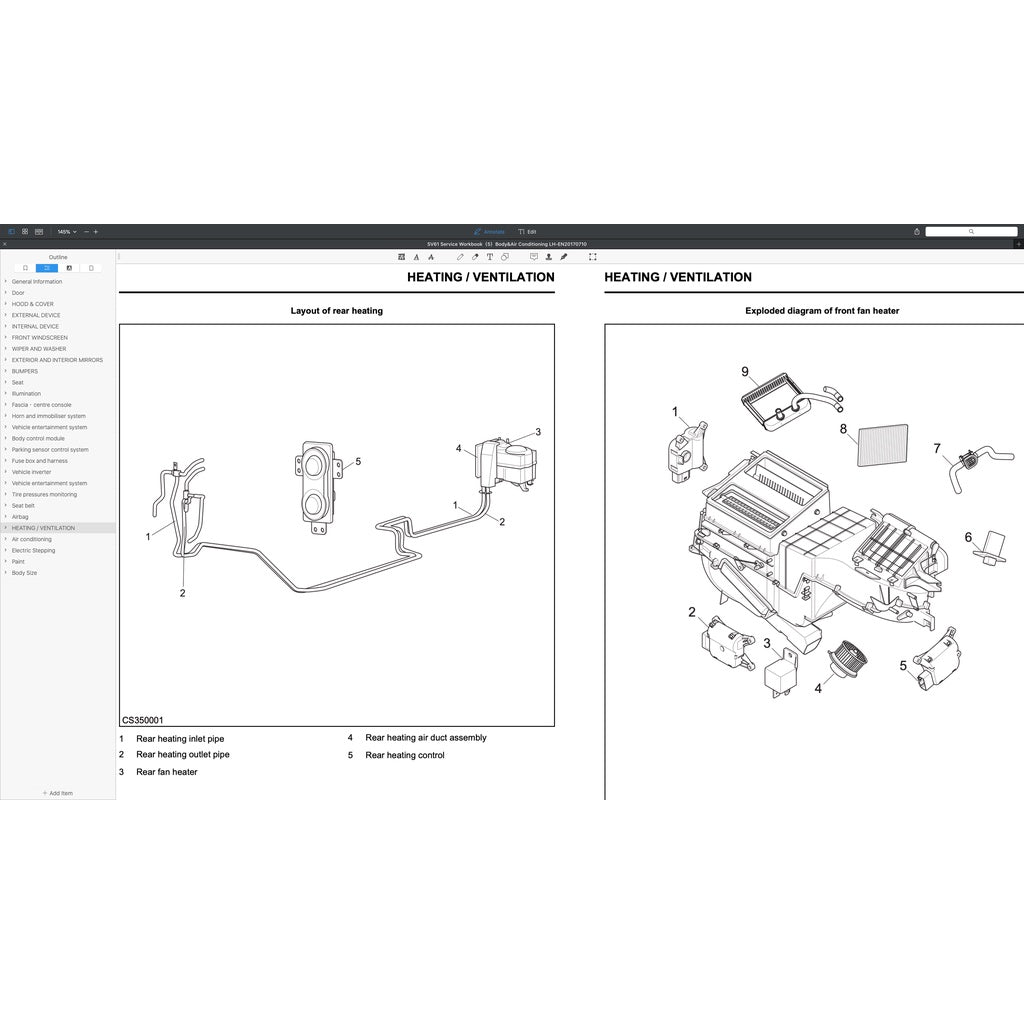 Maxus V80 2012-2023 Full Manual Set – Repair & Maintenance Manual - page 3