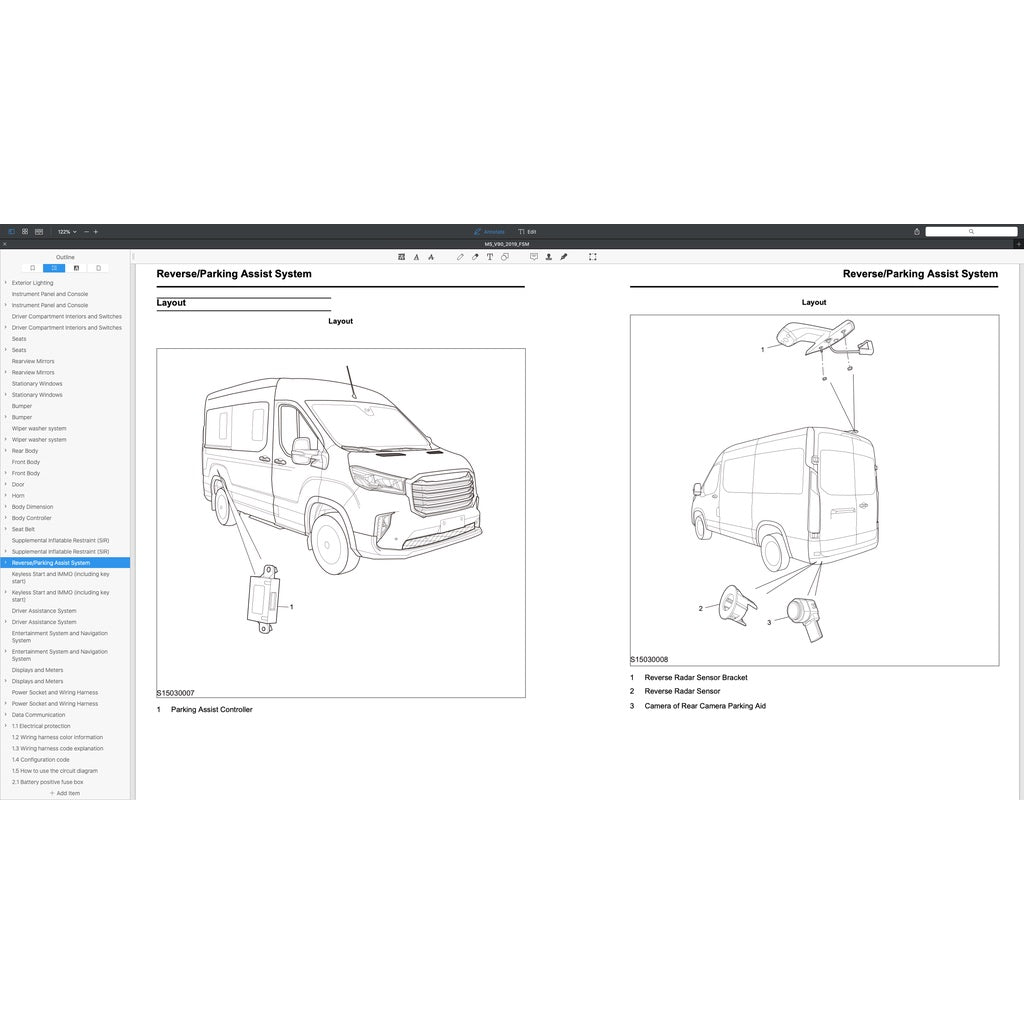 Maxus V90 /DELIVER 9 2019-2023 Full Manual Set – Repair & Maintenance Manual - page 6