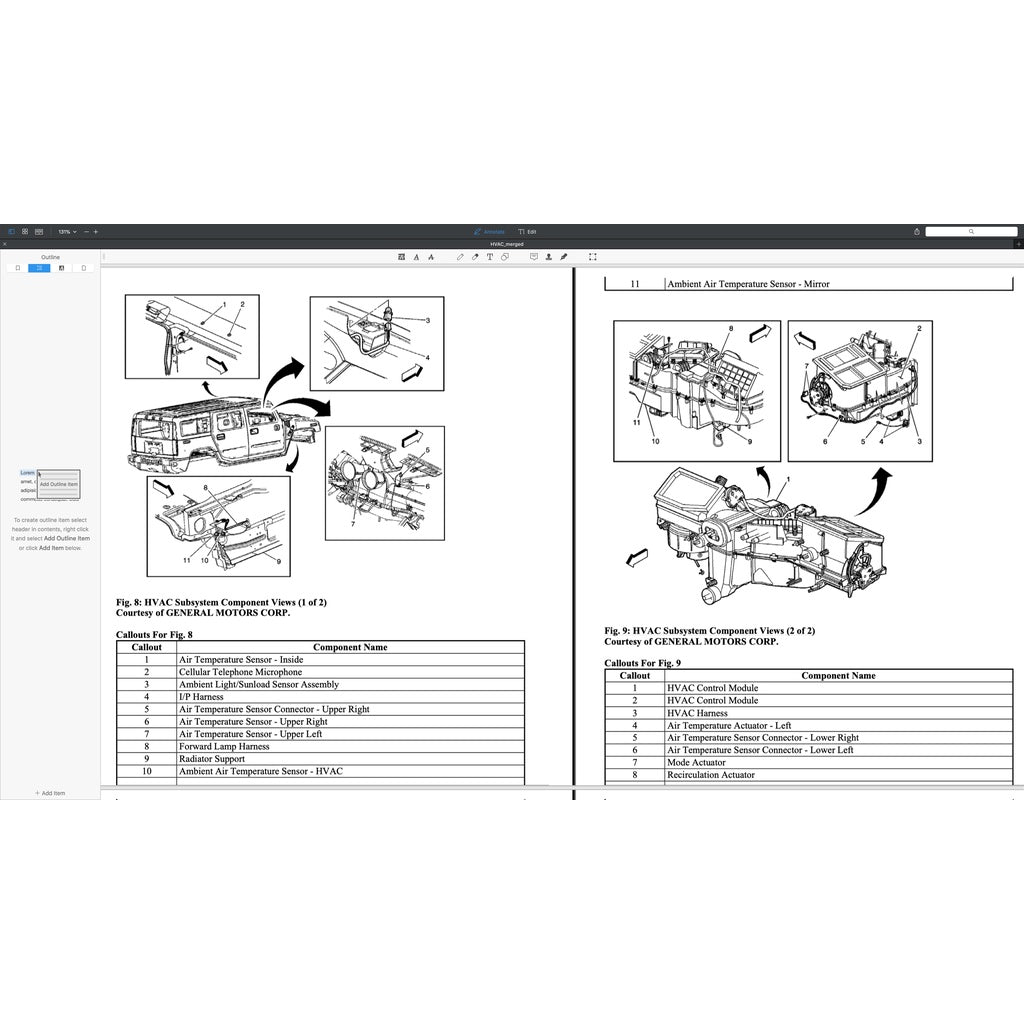 Hummer H2 2003-2009 Full Manual Set – Repair & Maintenance Manual - page 4