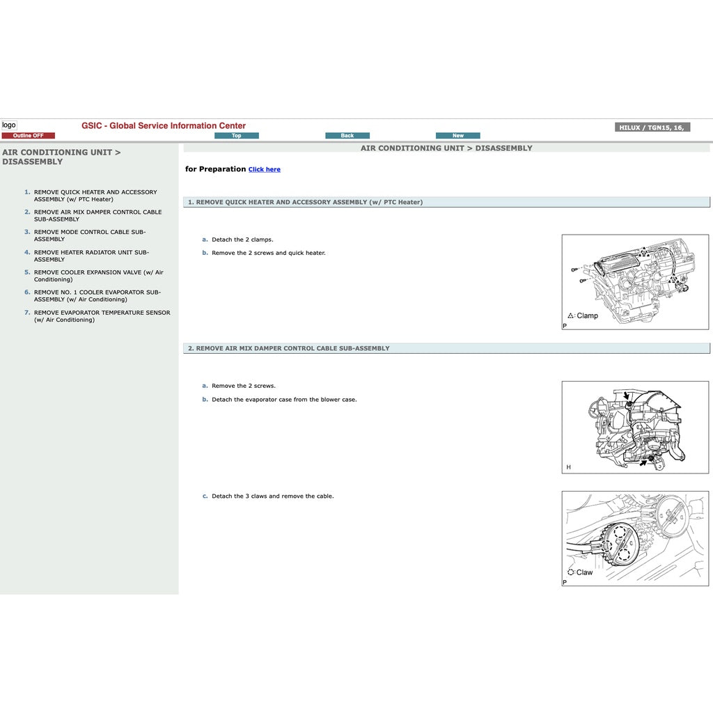 HILUX Toyota HILUX VIGO KUN 15/16/25/26/36 2005-2015 Full Manual Set – Repair & Maintenance Manual - page 8