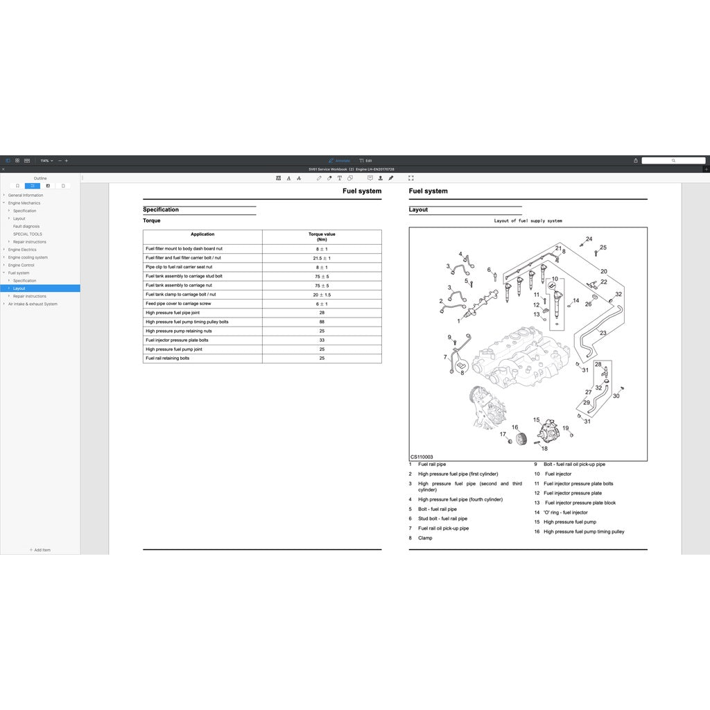 Maxus V80 2012-2023 Full Manual Set – Repair & Maintenance Manual - page 7