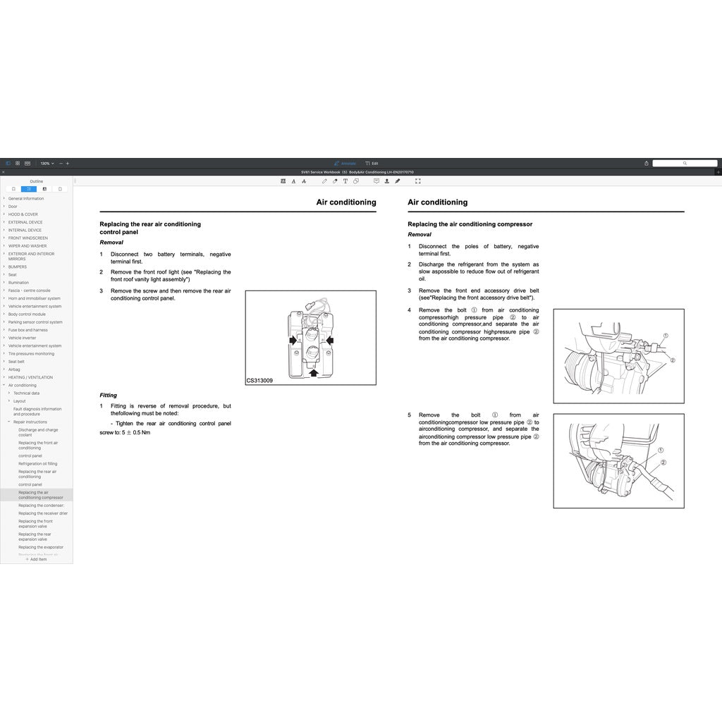 Maxus V80 2012-2023 Full Manual Set – Repair & Maintenance Manual - page 8