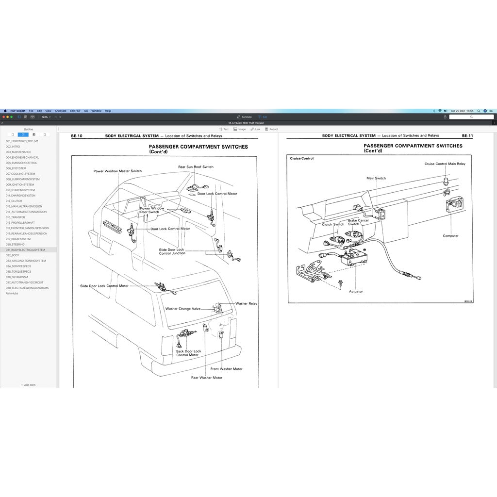 Toyota TOWNACE R20/30 1982-1991 Full Manual Set – Repair & Maintenance Manual - page 4