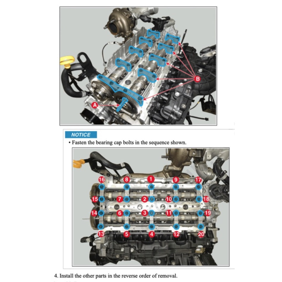 Kia Engine D4HB 2.2L "R" CRDI Service Repair Manual - page 2