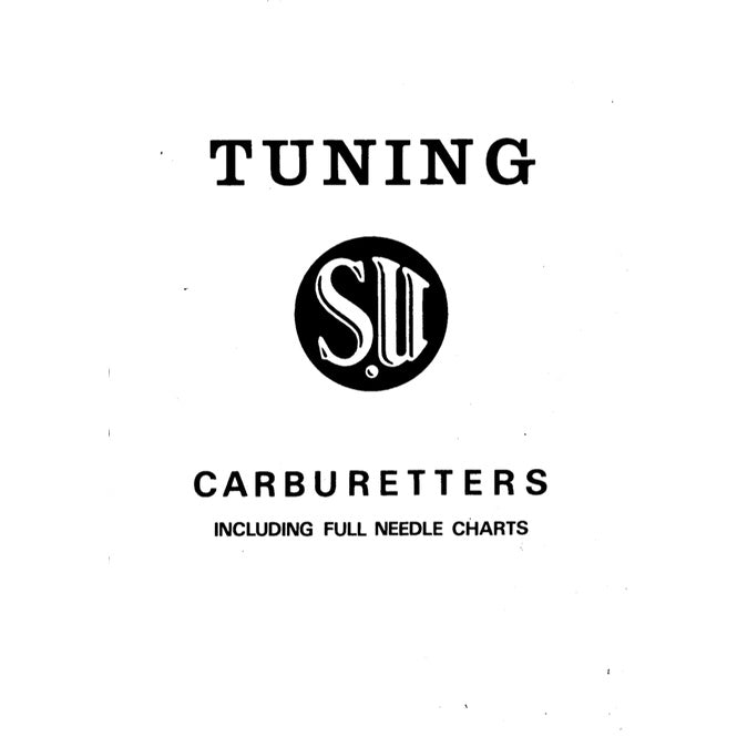 [CLASSIC] TWIN "SU" CARBURETTOR TUNING Manuals / MINI / AUSTIN / MORRIS / MG / Triumph / Jaguar / Volvo - page 9