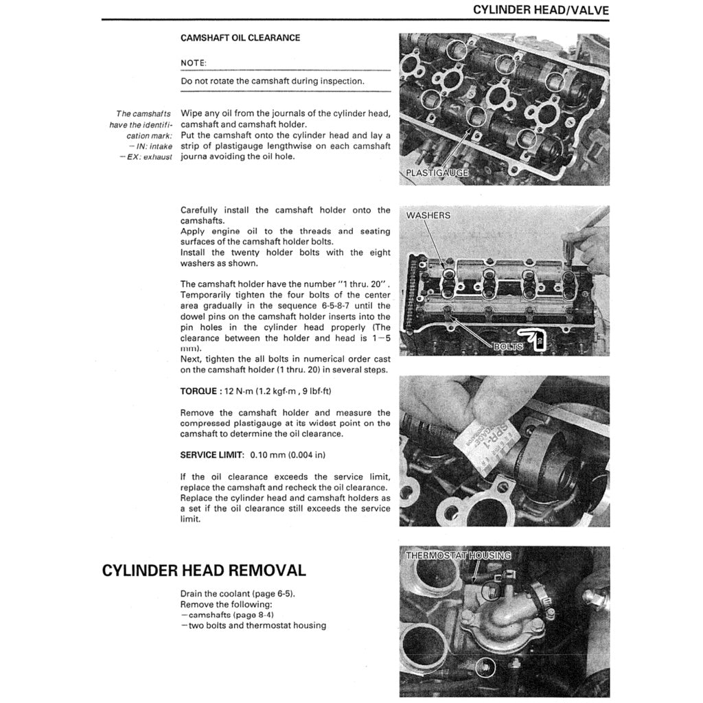 Honda CBR600F4 1999-2000 Full Manual Set – Repair & Maintenance Manual and Spare Parts Catalog and User Handbook - page 4