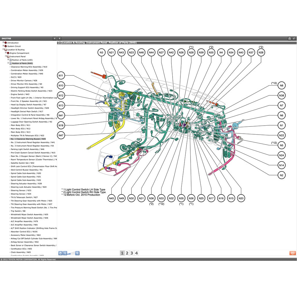 Lexus GS350 2011-2015 Full Manual Set – Repair & Maintenance Manual - page 4