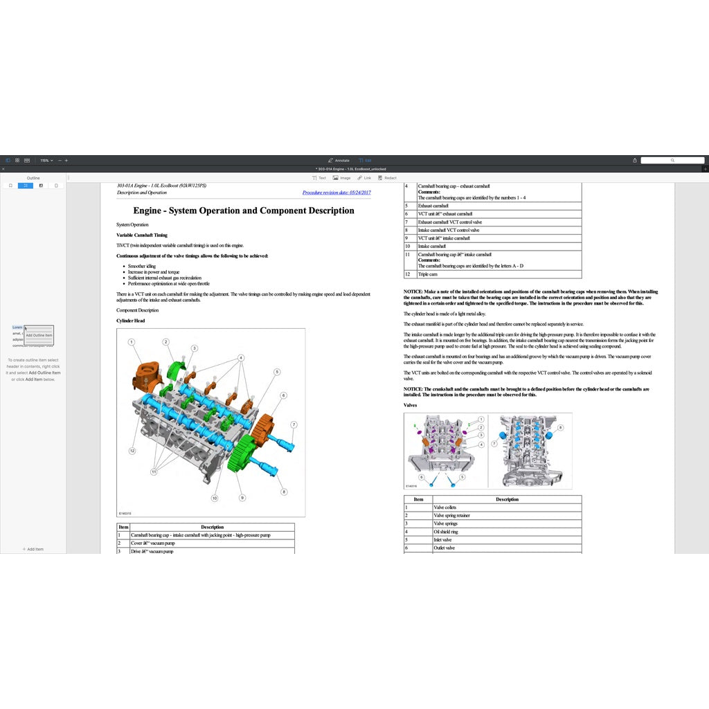 Ford ECOSPORT B515 2013-2021 Full Manual Set – Repair & Maintenance Manual - page 5