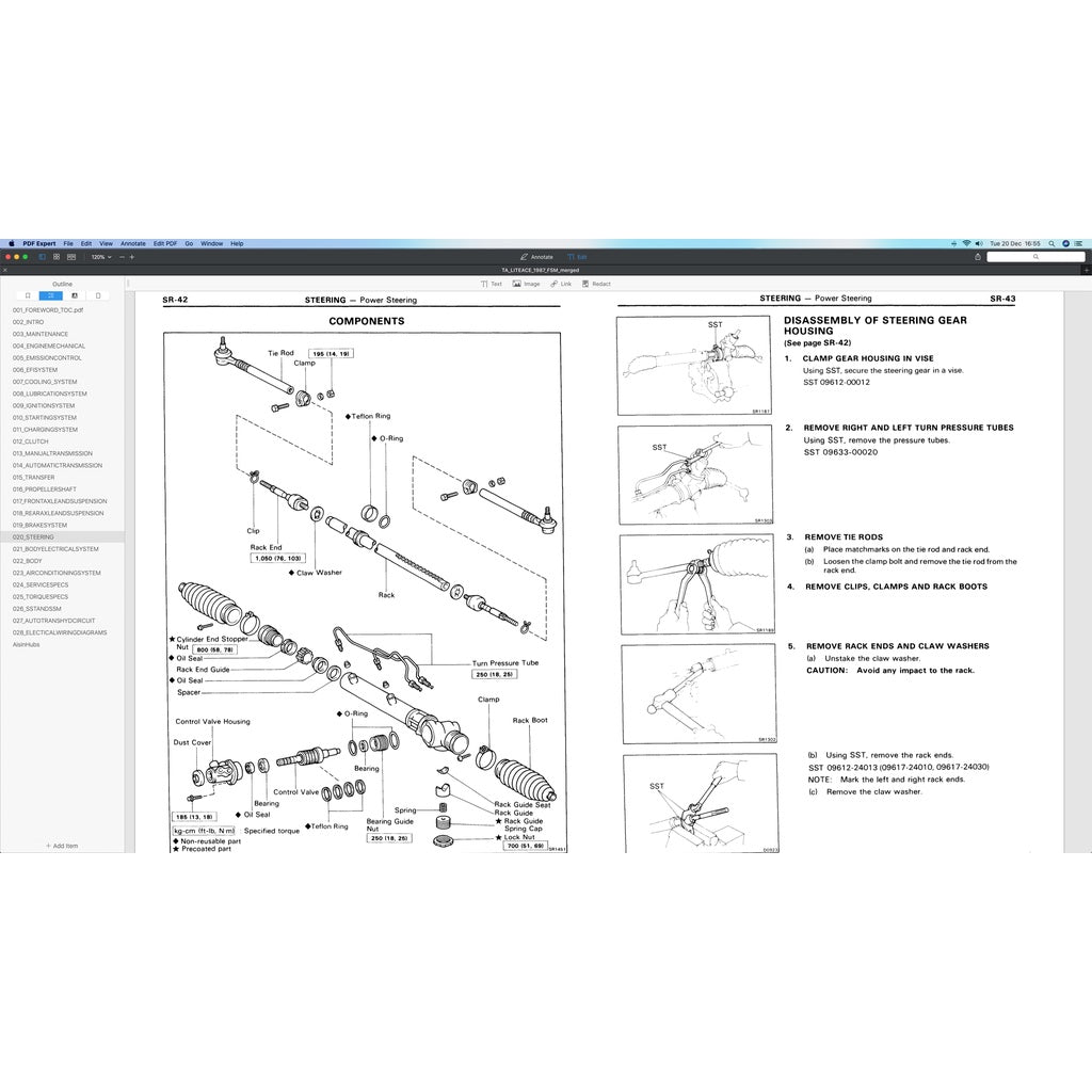 Toyota TOWNACE R20/30 1982-1991 Full Manual Set – Repair & Maintenance Manual - page 3