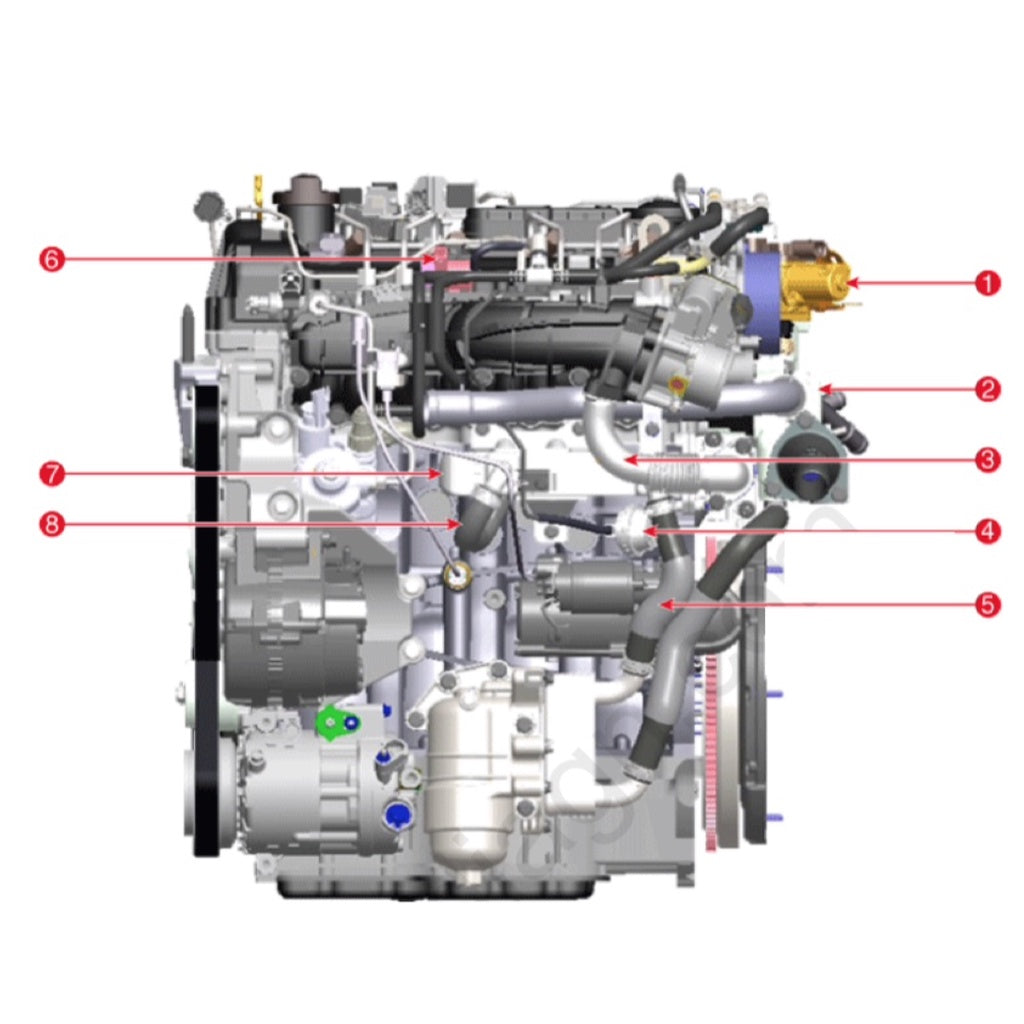 Kia Engine D4HB 2.2L "R" CRDI Service Repair Manual - page 9