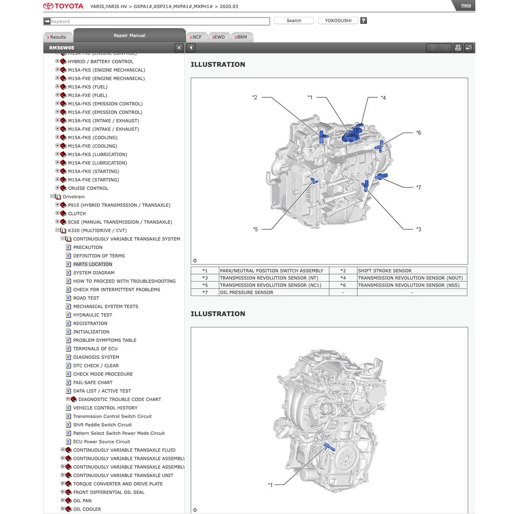 Toyota YARIS XP210 2020+ Full Manual Set – Repair & Maintenance Manual - page 4