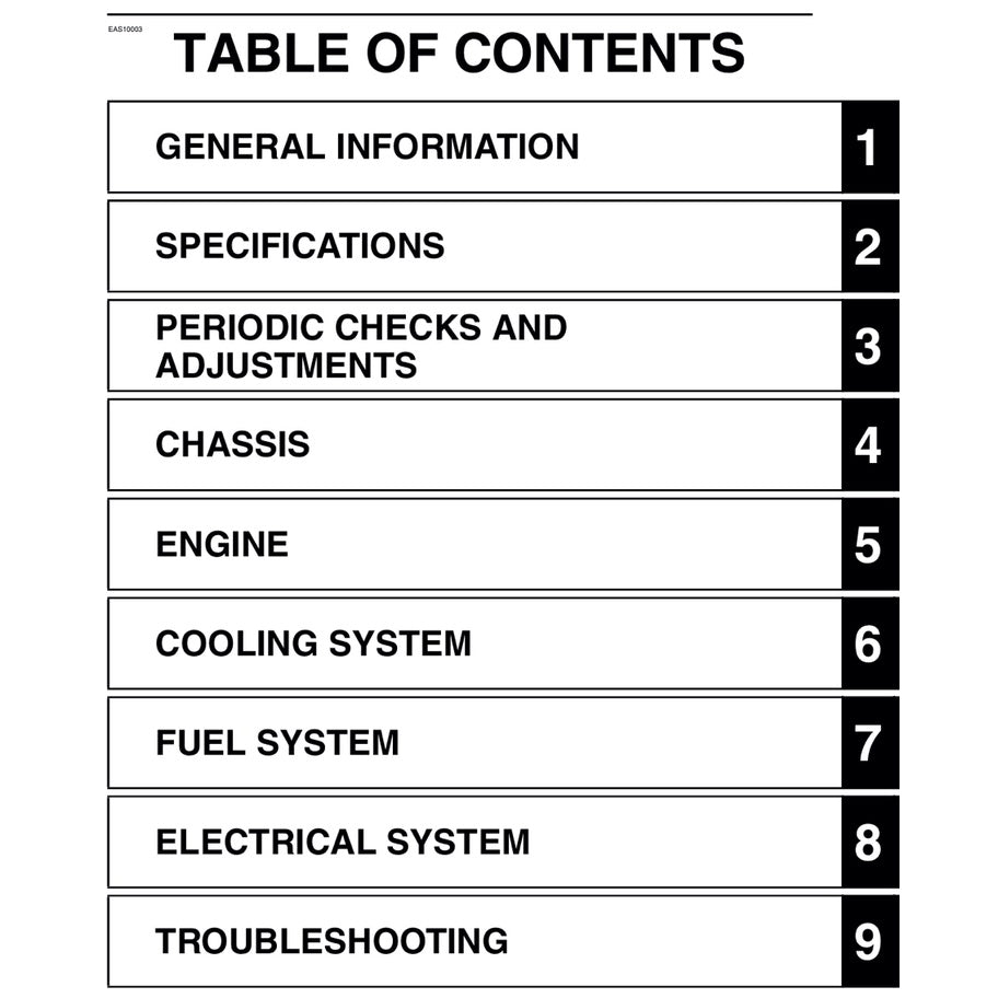 Yamaha XT1200Z SUPER TENERE 2014-2020 Full Manual Set – Repair & Maintenance Manual and User Handbook - page 2